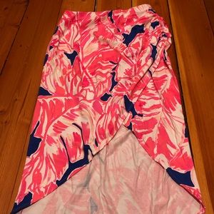NWOT Lilly Pulitzer Palmer Skirt Peach Bliss